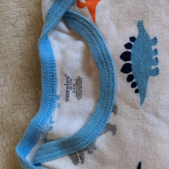 Dino Onsie Set of 3 - Picture 3 of 5